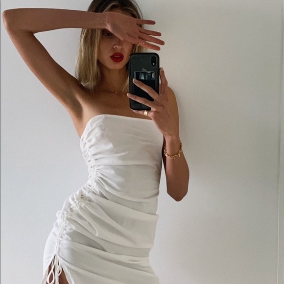 COPY - Nobu Mini Dress in white. Brand New with Tags. - Picture 3 of 3